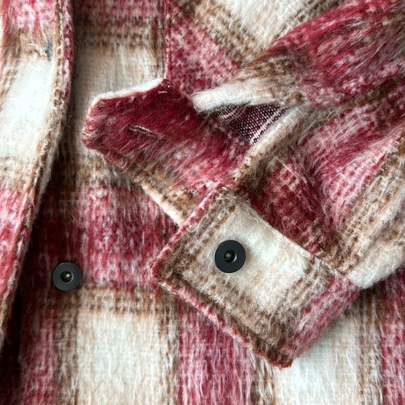 Zara Oversized Plaid Shirt Jacket - Picture 4 of 4